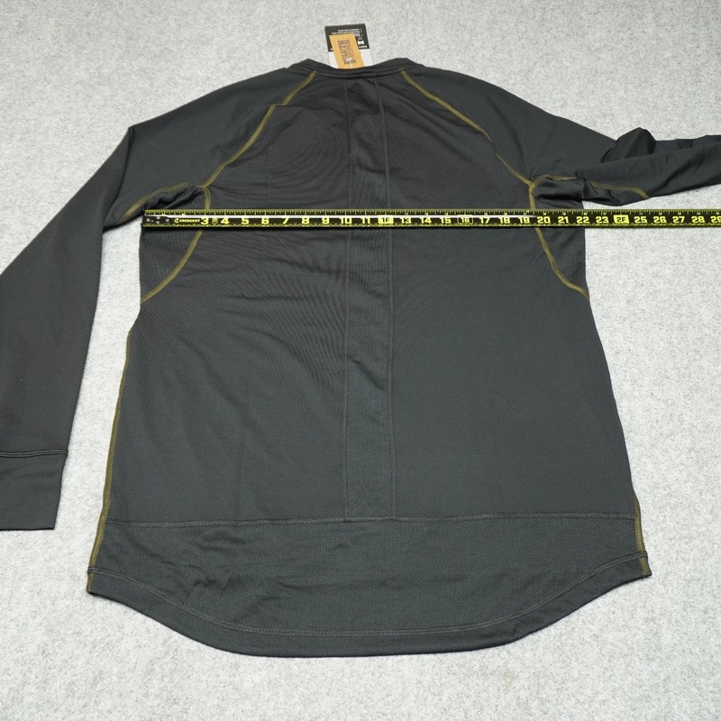 Duluth Trading Co. Alaskan Hardgear Men's L Charcoal Long Sleeve Base Layer New gallery