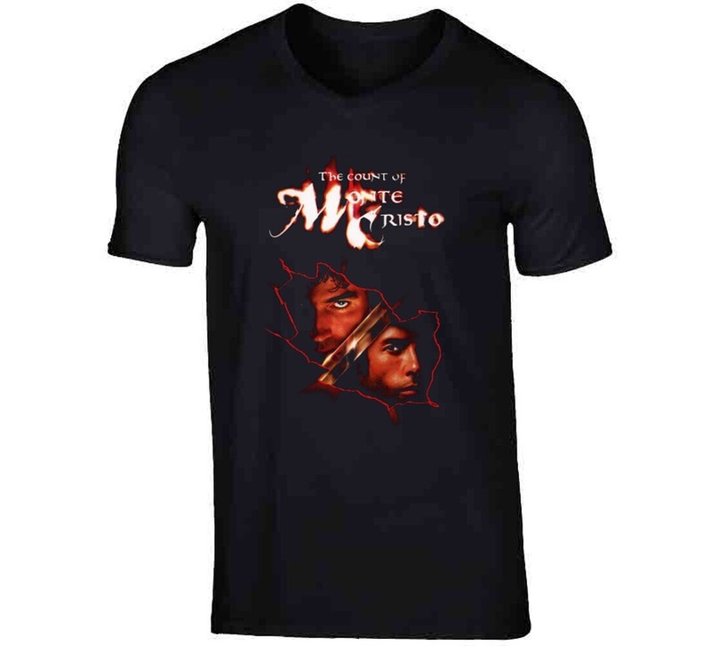 The Count Of Monte Cristo Retro Movie T Shirt gallery