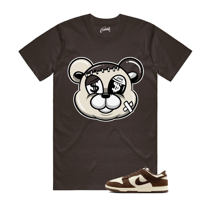 Dunk Baroque Brown Pale Ivory T Shirt Match STITCH