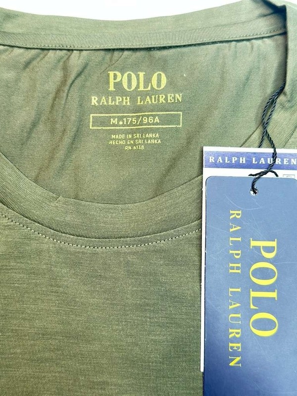 NWT Polo Ralph Lauren Men Crew Neck Olive Green T Shirt Free Shipping gallery