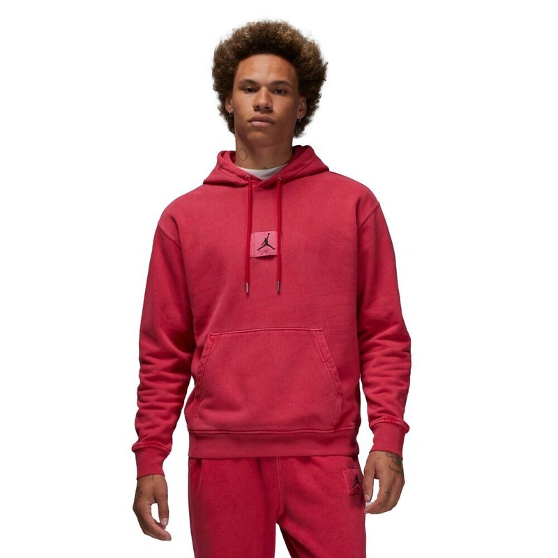 Jordan Essentials Mens Fleece Men’s Hoodie Cardinal Red FB7290-619