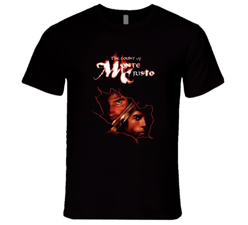 The Count Of Monte Cristo Retro Movie T Shirt