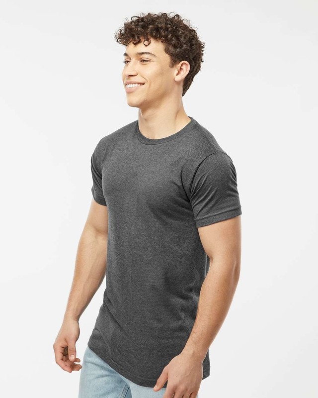 Tultex Unisex T Shirt Cotton/Polyester Short Sleeves Fine Jersey T-Shirt - 202 gallery