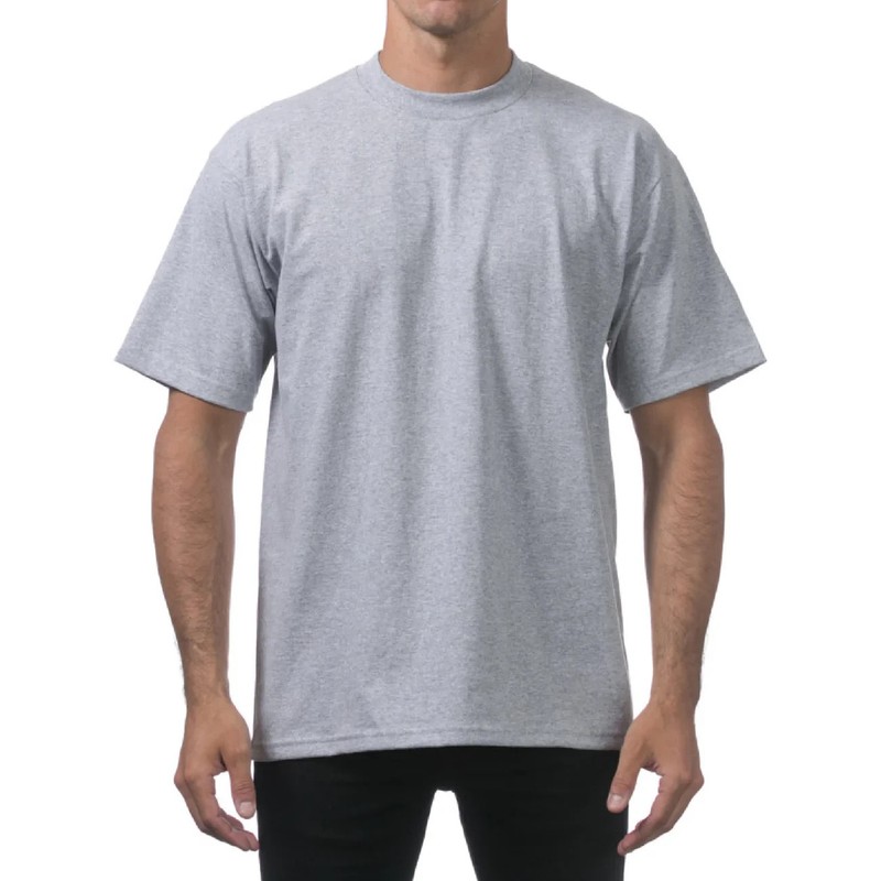 3-Pack PRO CLUB | Size 5X | Gray | Short Sleeve
