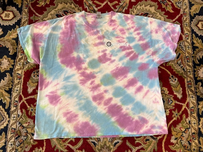 FloydFest 2022 Grateful Dead Shirt Mens 3XL Tie Dye Devils Backbone Festival Tee