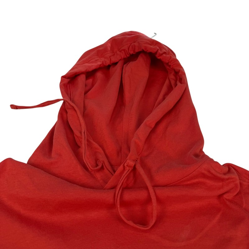 Polo Ralph Lauren Pony Logo Hooded Drawstring Coral Long Sleeve T-Shirt size L gallery