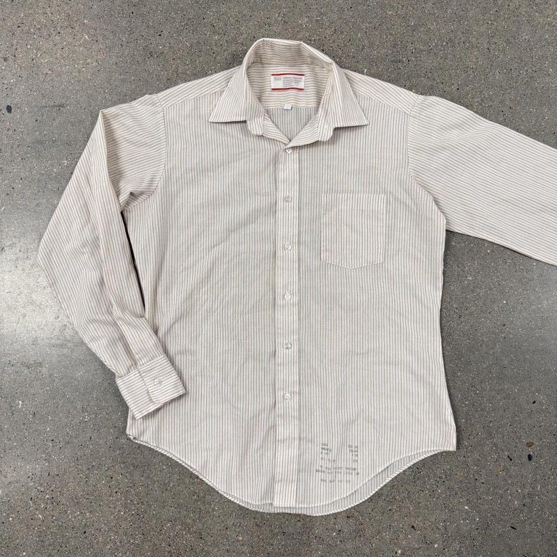 Vintage 70s 80s SEARS PERMA-PREST Dress Shirt 15½ 32-33 DS