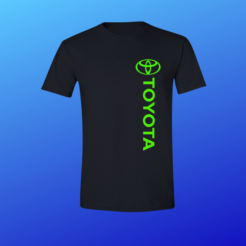 Toyota Logo T-Shirt Tundra Tacoma Scion Supra 4 Runner with FREE DECAL!! gallery