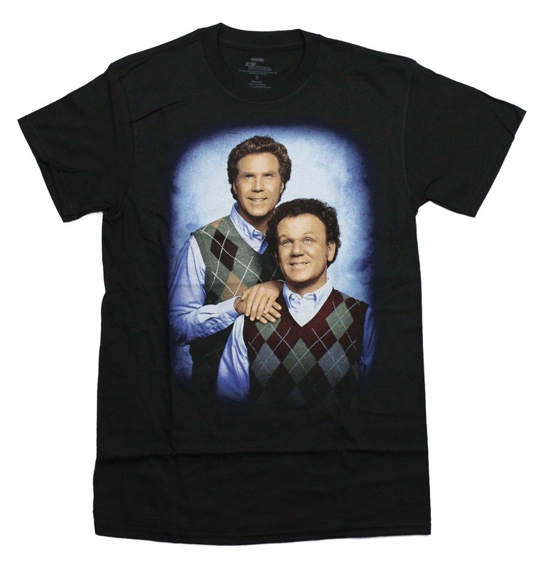 Step Brothers New Adult T-Shirt – Portrait Photo Image