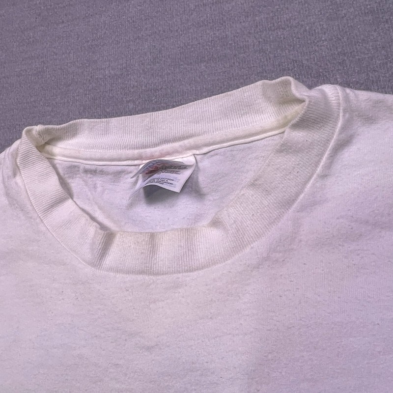Vintage Hanes Mens White Casey Jones Museum Vaughan Mississippi T-Shirt Size XL gallery