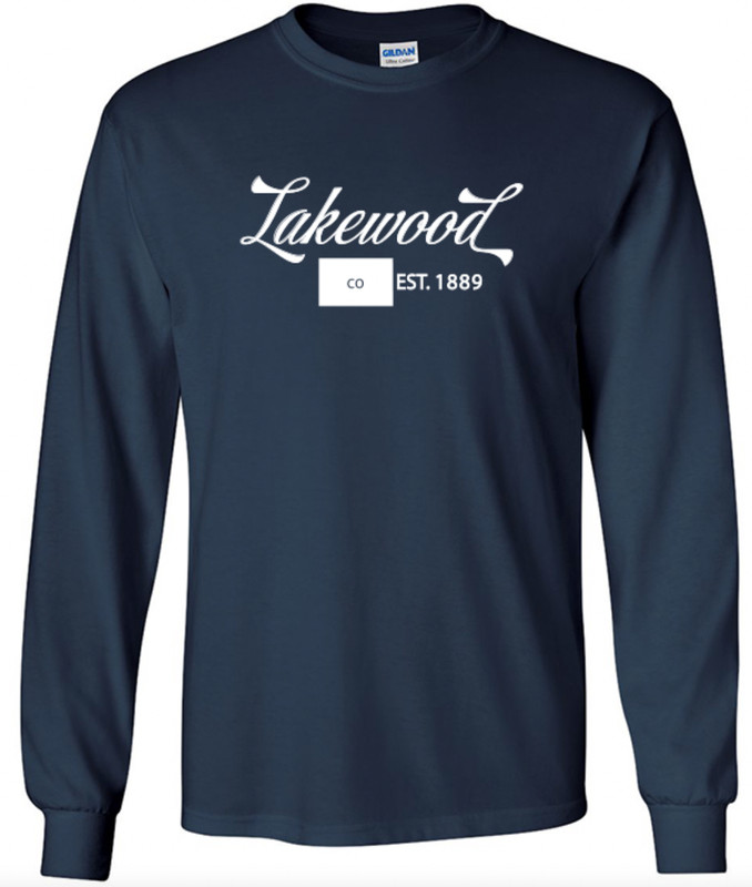 Lakewood Colorado State T-Shirt Long Sleeve Graphic Tees Unisex Apparel Design gallery
