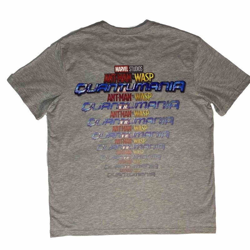 NWT Marvel T-Shirt Mens Size XL Heather Grey Ant Man and the Wasp Quantumania