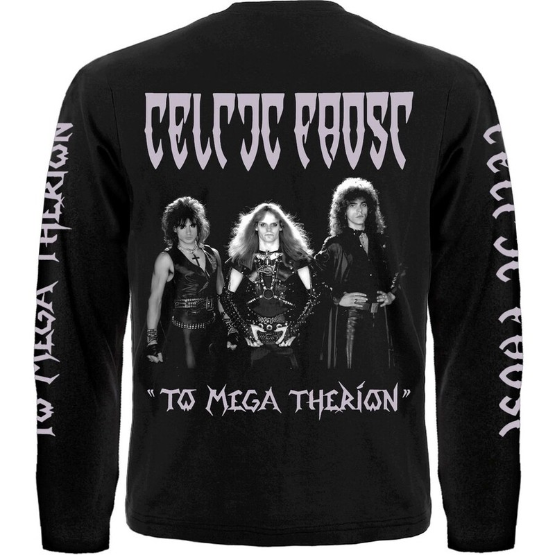 Celtic Frost "To Mega Therion" Long Sleeve Black T-Shirt bathory dark throne gallery