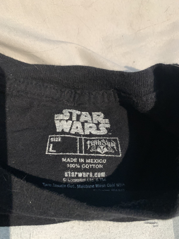 Star Wars Darth Vader and Storntroopers at Work shirt Size LARGE NICE CONDITION gallery