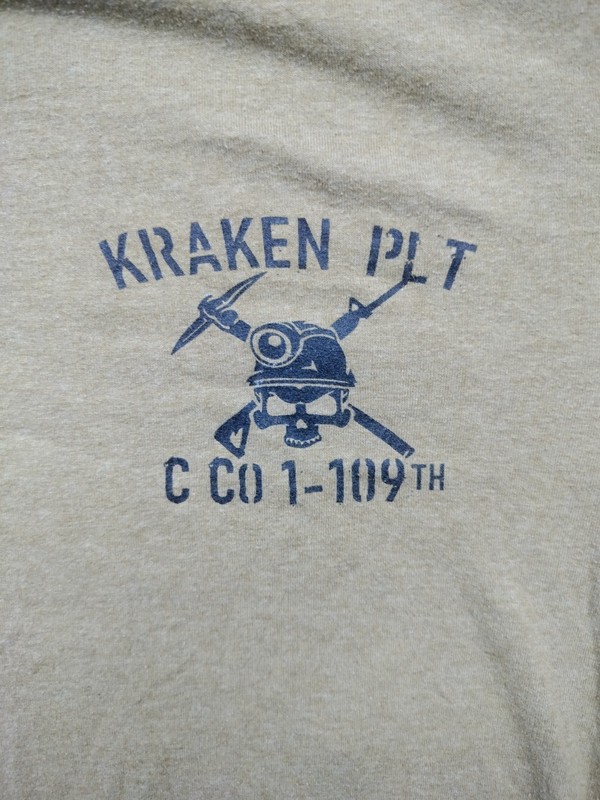 Mens S Obscure Military Port & Company Shirt Olive Green Pit 19" Length 27" gallery