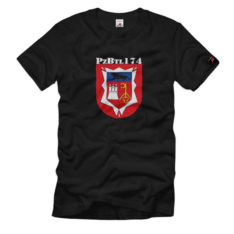 Panzerbattalion Pzbtl 174 Bundeswehr Coat of Arms Badge Army Army – T Shirt #3823