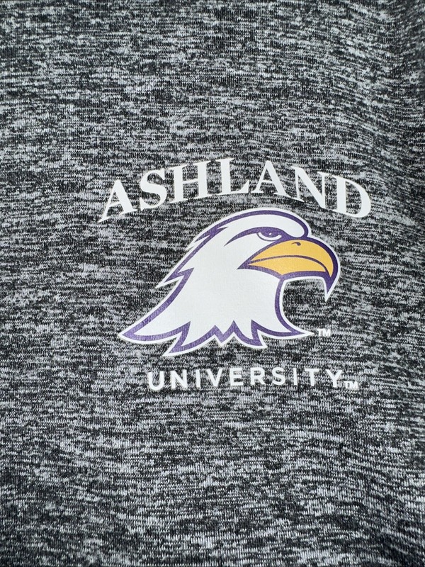 Nike DriFit Ashland University Eagles Men’s XL Gray Lightweight 1/4 Zip Pullover