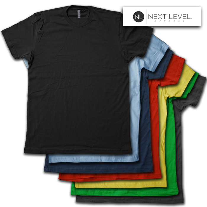 Next Level Apparel Blank T-Shirt – Mega Soft, Ring Spun Vintage Feel Premium Tee