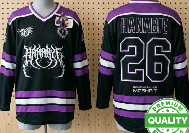 vtg BEST PRICE Hanabie BAND Hockey Jersey All sizes VDF098