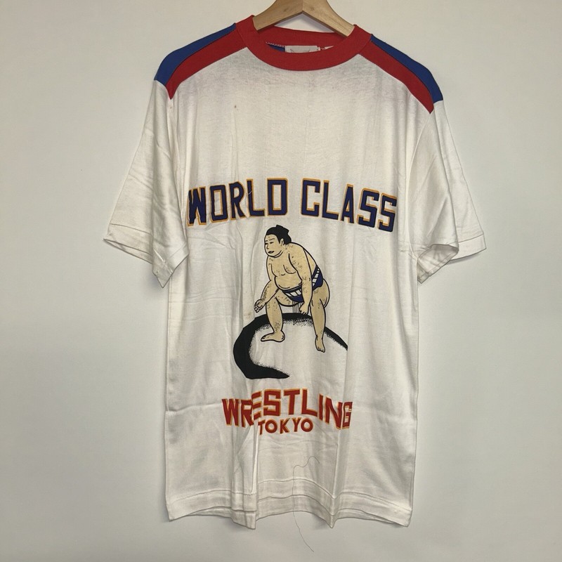 Vintage 1980’s World Class Wrestling Tokyo T-shirt, Deadstock, Size Adult Medium