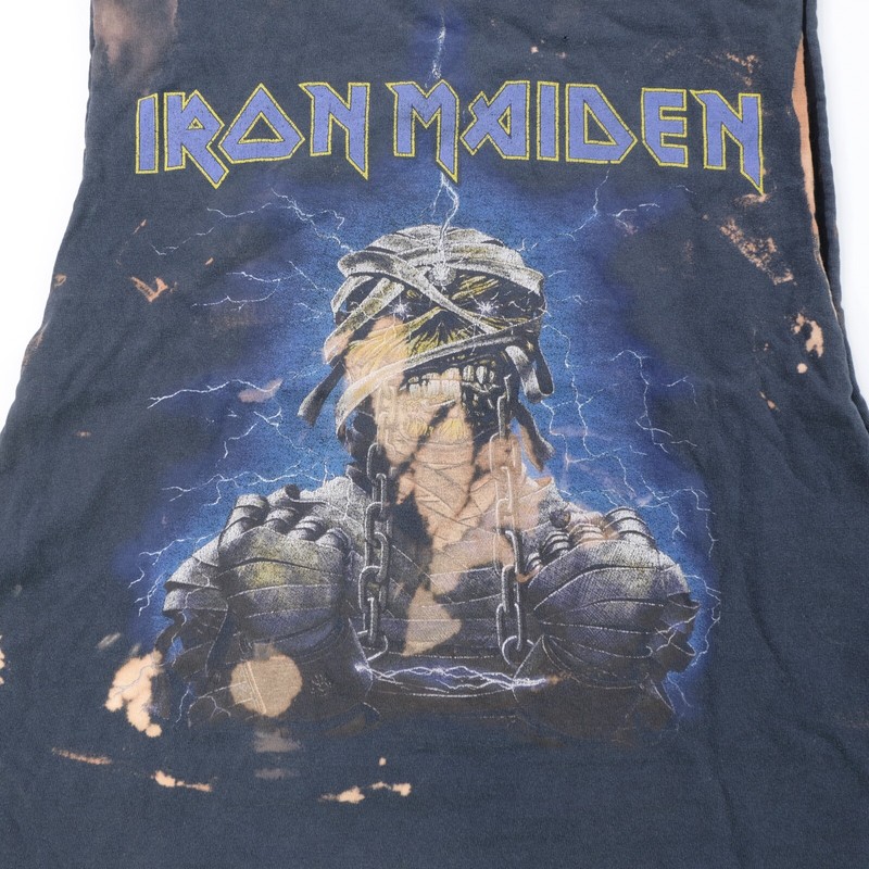 Rare Vintage Iron Maiden 1984-85 World Slavery Tour Sleeveless T Shirt 80s Black gallery