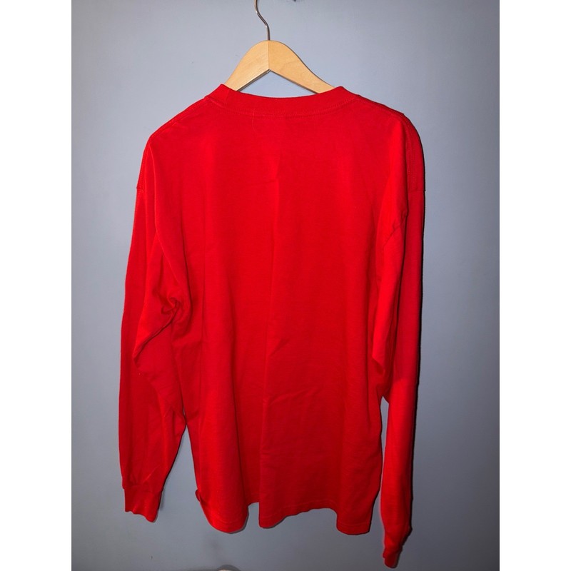 Vintage 2003 Kansas City Chiefs AFC West Division Champions Red Long Sleeve XL gallery