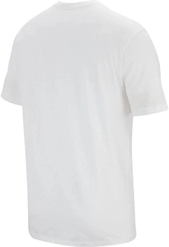Nike Men's Sportswear Club T-Shirt White/Black X-Small gallery