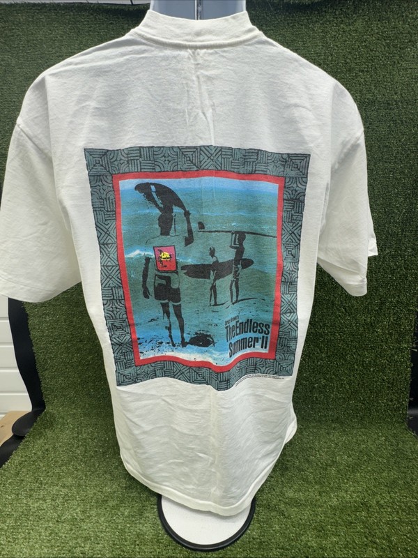 Vintage Endless Summer II Bruce Brown 93 Movie Surf Promo Single-stitch Large