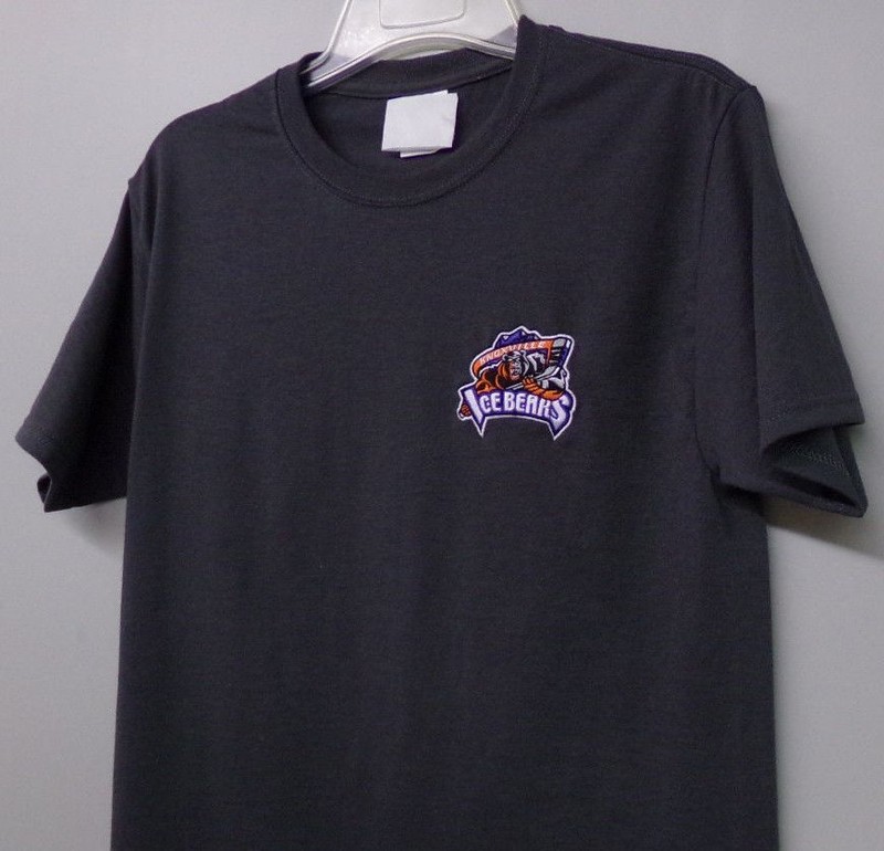 Knoxville Ice Bears SPHL Hockey Embroidered Adult T-Shirt S-6XL, LT-4XLT New