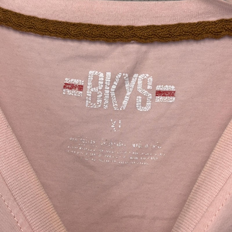 BKYS Shirt Mens 2XL Pink Lucky Charm Bunny Graphic Tee Pastel Streetwear gallery