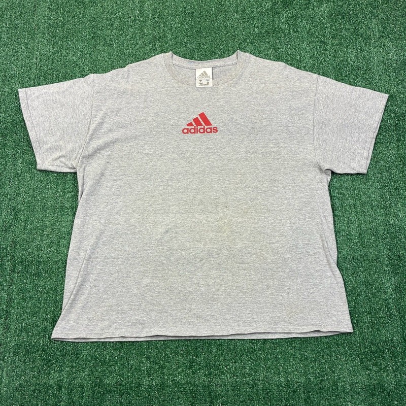 Y2K Adidas Logo Graphic T-shirt