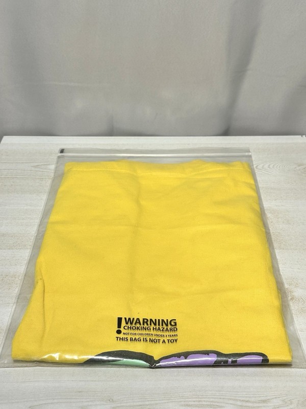 Golf Wang Fast Man Tee Yellow Graphic Print Size M Tyler The Creator 100% Cotton gallery