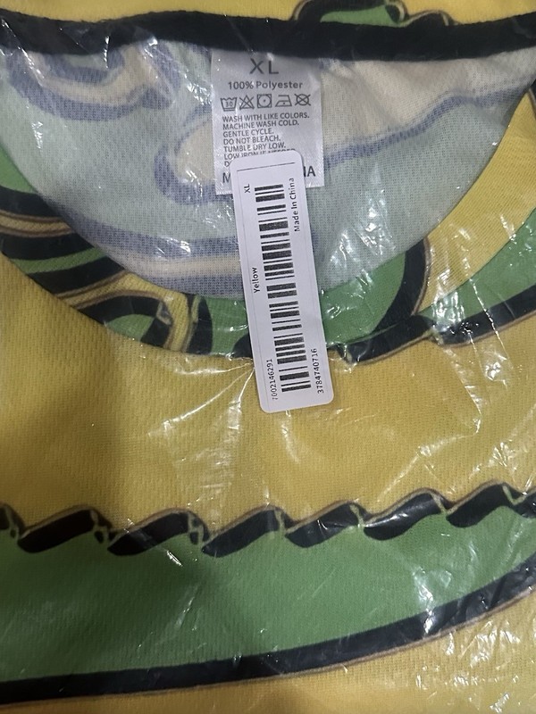 Men’s Lacoste Graphic Print T-Shirt Sz XL gallery