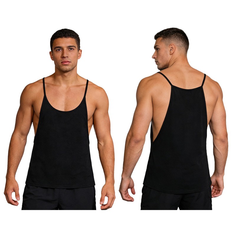 Men’s Shirts Bodybuilding Vest Basic T-Shirt Daily Wear Tank Top Sleeveless