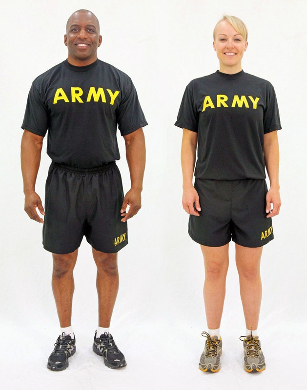PREOWNED US Army Physical Training PT APFU SHORT SLEEVE SHIRT ALL SIZES AR 670-1 gallery