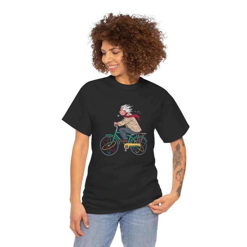 Atomic Bicycle Science Professor Men Kids Chemistry T-Shirt gallery