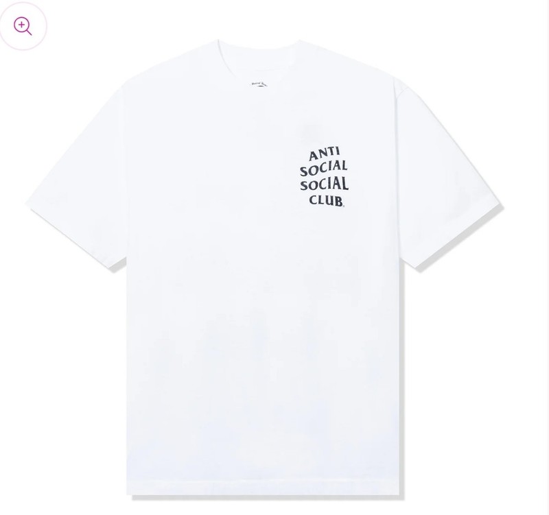Anti Social Social Club Mind Games T Shirt White Medium Assc NWT