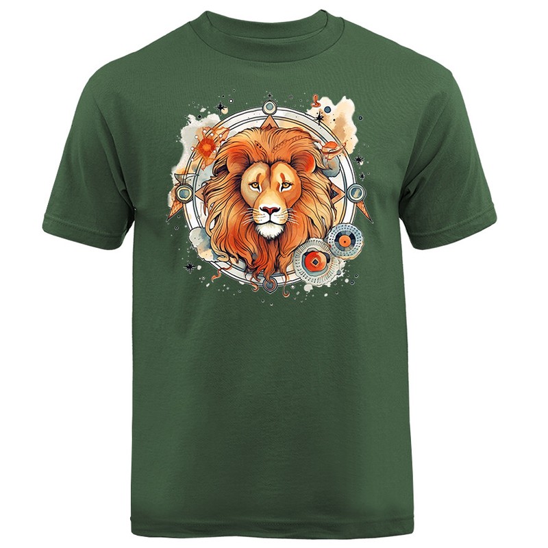 Leo Zodiac Sign Horoscope Astrological Graphic T-shirt