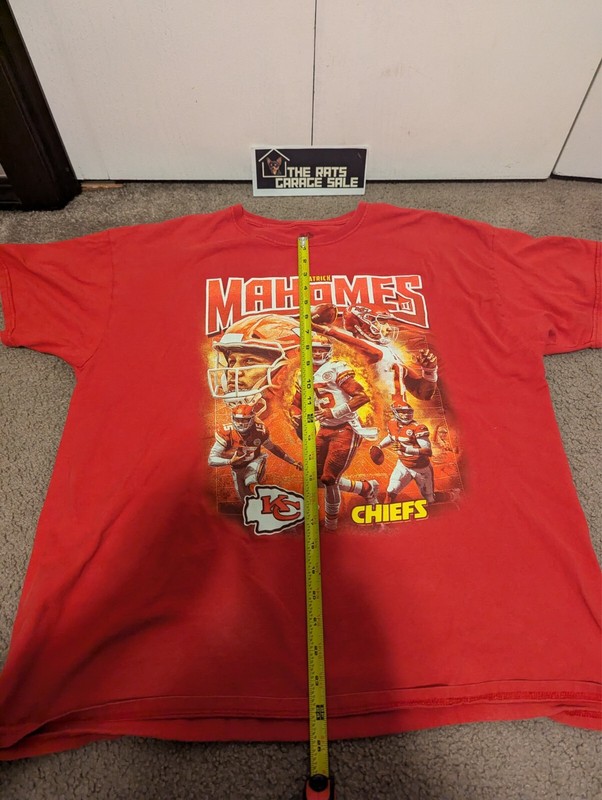 Patrick Mahomes T Shirt Men XL Red KC Short Sleeve NFL AFC West Chiefs gallery