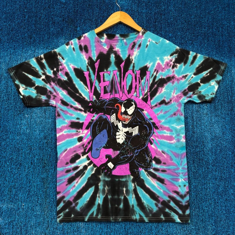 Marvel “Venom” Graphic Tie Dye T-Shirt Size Medium