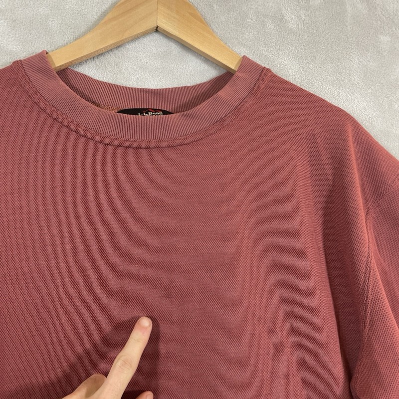 Vtg LL Bean Outdoors Tshirt Mens XL Polyester Baselayer 90s USA Gorpcore Tee gallery