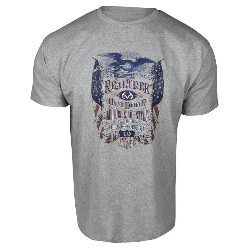 Realtree Outdoor Culture T-Shirt (L)- Heather Grey gallery