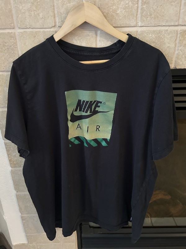Nike Air Men’s Black T-shirt Size XXL