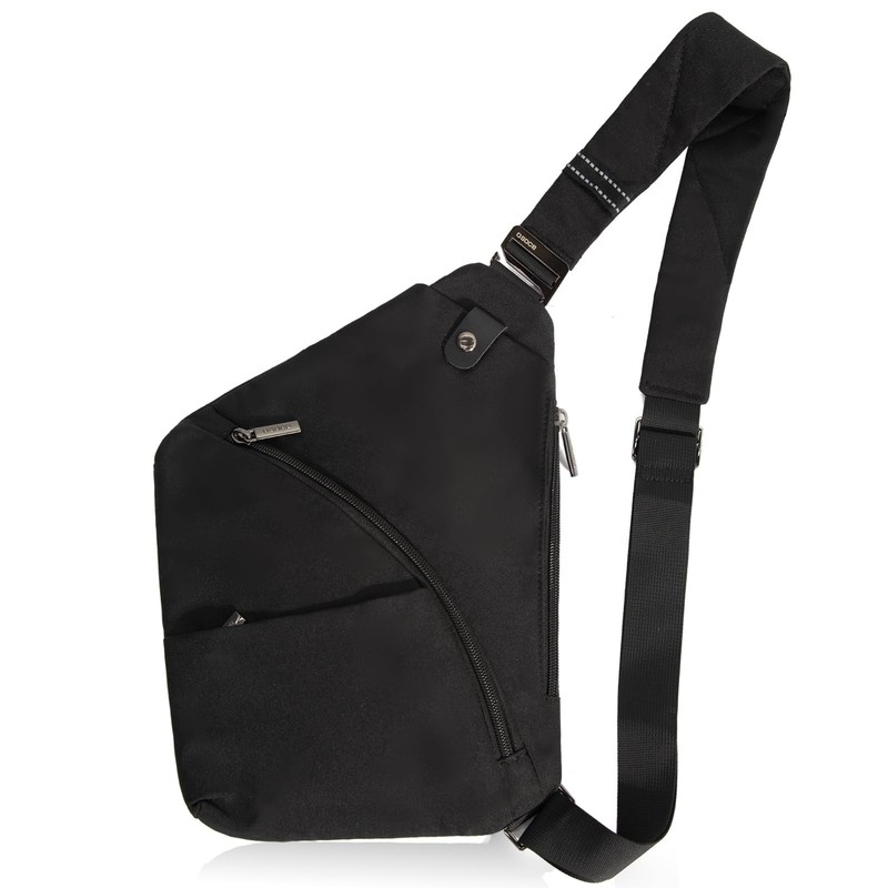 OSOCE Anti Theft Crossbody Bags Sling Bag for Women Men Waterproof Wander Bag…