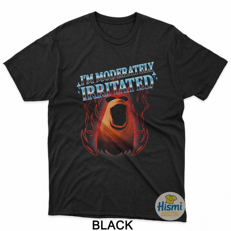 I’M Moderately Irritated Marcus The Worm Funny Meme T-Shirt