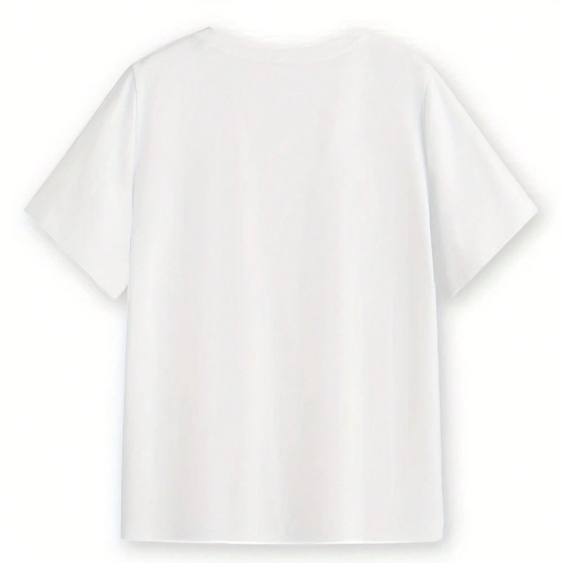 Men'S Cracked Pattern Summer Casual Short-Sleeve T-Shirt gallery