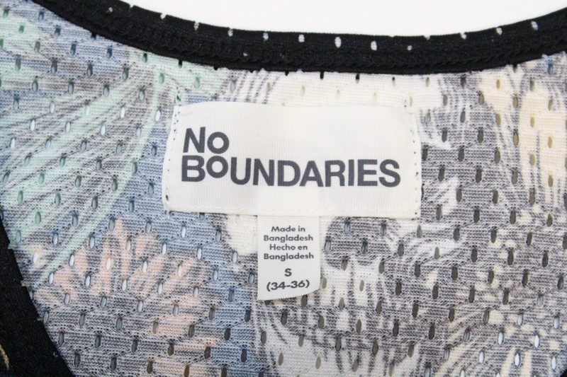Men’s No Boundaries Skull and Sunflowers Mesh Tank Top Size S (34-36) gallery