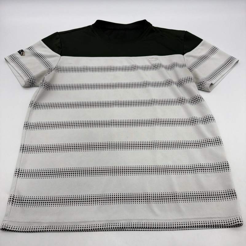 Lacoste Ultra Dry T- Shirt Men XL Green & White Logo .#46404