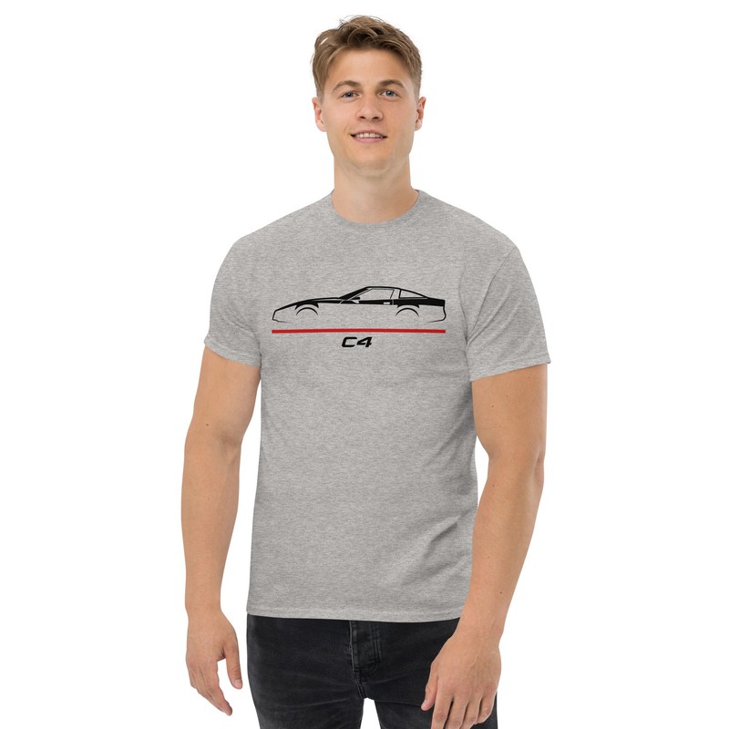 C4 Corvette 80s Tuner Digital Dash Pop Up Graphic T-Shirt Gift gallery