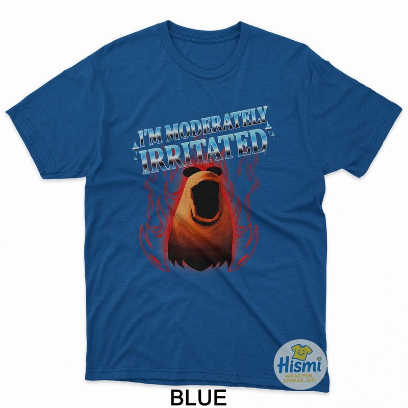I'M Moderately Irritated Marcus The Worm Funny Meme T-Shirt gallery